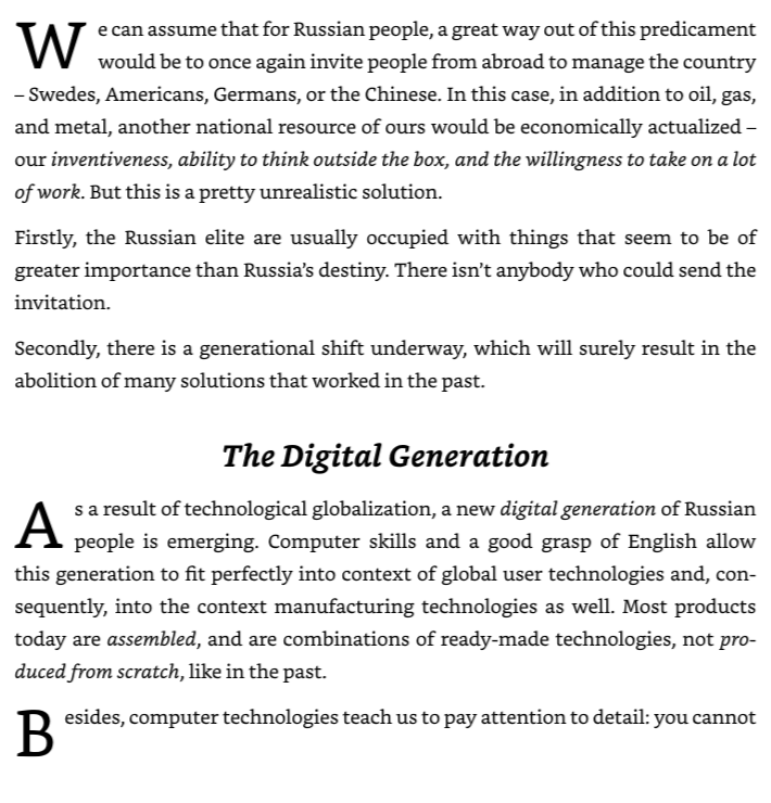 RUSSIAN LESSONS OF JAPANESE KOANS